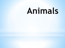 Презентация по английскому языку на тему Животные (2 класс)