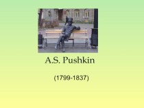 Презентация по английскому языку на тему А.С.Пушкин