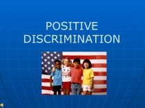 Проект на тему Типы дискриминации