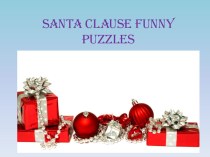Santa Clause funny puzzles