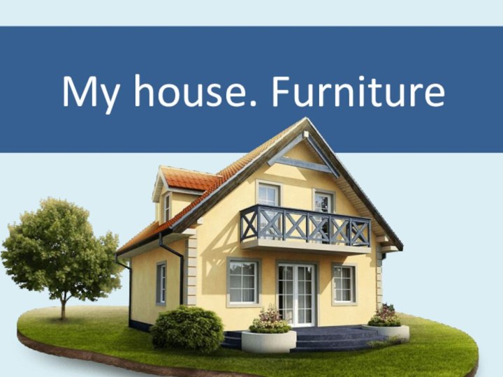 My house. Furniture