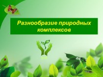 Презентация по географии на тему Разнообразие природных комплексов России (8 класс)