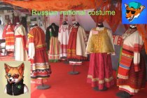 Презентация по английскому языку на тему: Национальный русский костюм.