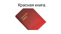 Красная книга России классный час по окружающему миру (3 класс)