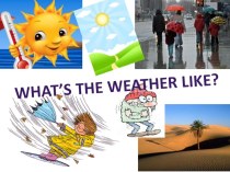 Урок-повторение для 2 класса по теме Weather and clothes план-конспект урока по иностранному языку (2 класс)