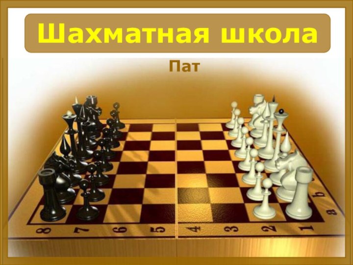 Шахматная школаПат