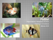 рыбы презентация к уроку по окружающему миру (2 класс)