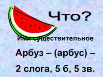Открытый урок - Русский язык. 1 класс методическая разработка по русскому языку (2 класс)
