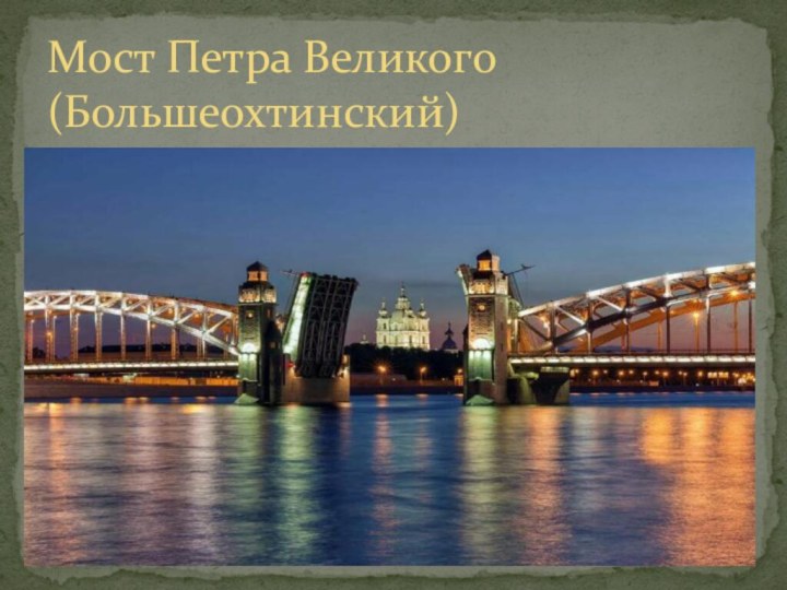 Мост Петра Великого (Большеохтинский)