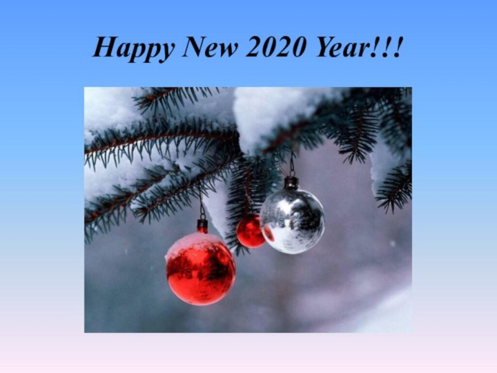 Happy New 2020 Year!!!
