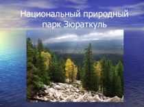 Национальный природный парк Зюраткуль презентация по окружающему миру