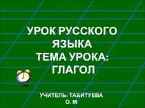 Урок русского языка план-конспект урока по русскому языку (4 класс)
